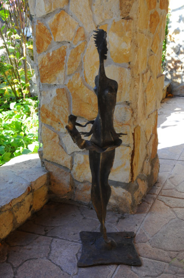 Sculpture titled "“Дива”" by Inna R, Original Artwork, Metals