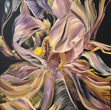 Painting titled "Ribbons" by Inna Sumina, Original Artwork, Oil