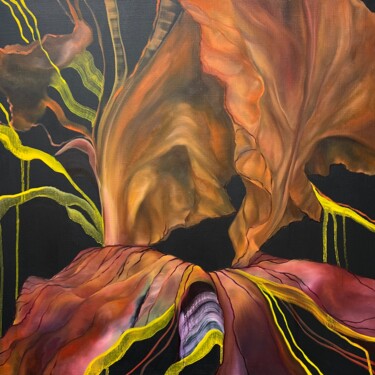 Malerei mit dem Titel "Afterglow" von Inna Sumina, Original-Kunstwerk, Öl