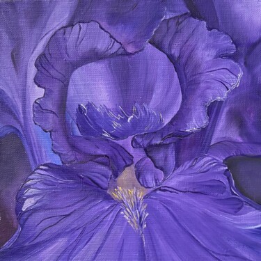 Malarstwo zatytułowany „Violet Velvet” autorstwa Inna Sumina, Oryginalna praca, Olej