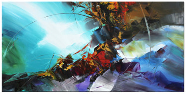 Картина под названием "Gemälde abstrakt "A…" - Galerie Inspire Art, Подлинное произведение искусства, Акрил