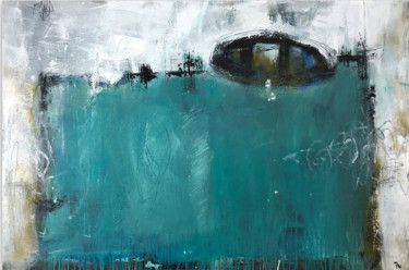 Картина под названием "Acryl Gemälde "Isla…" - Galerie Inspire Art, Подлинное произведение искусства, Акрил
