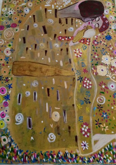 Peinture intitulée "ma version  Le BAIS…" par Dany Fantoli, Œuvre d'art originale, Acrylique Monté sur Châssis en bois