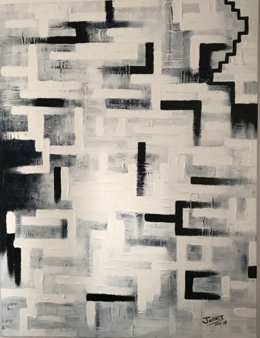 Картина под названием "IMPRESSIONS 2" - David Josset, Подлинное произведение искусства, Акрил