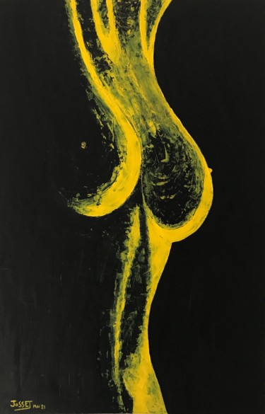 Pintura titulada "La Galante" por David Josset, Obra de arte original, Acrílico