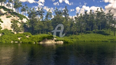 Digital Arts titled "Nature" by Iurii Olkhovskii, Original Artwork, 3D Modeling