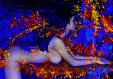 Digitale Kunst getiteld "Sphinx" door Artusnow, Origineel Kunstwerk, Digitale collage Gemonteerd op artwork_cat.
