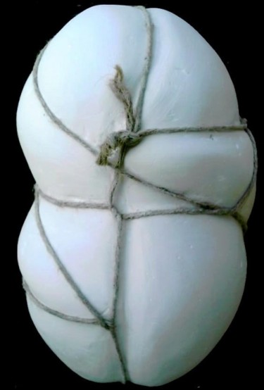 Sculpture intitulée "Bondage 1  Céline B…" par Empreintes Intimes, Œuvre d'art originale, Céramique