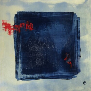 Malerei mit dem Titel "Loneliness #7 in Ye…" von Intuinna, Original-Kunstwerk, Acryl
