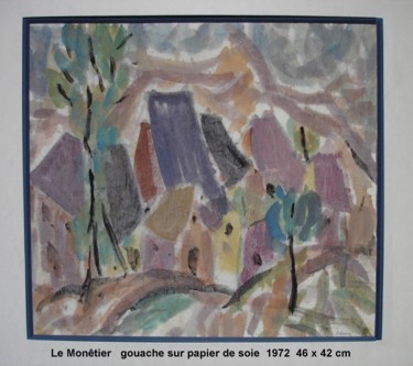 Malerei mit dem Titel "Monêtier" von Ioana, Original-Kunstwerk, Öl