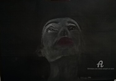 Drawing titled ""Expiration..."" by Iolanda Pasquali (Yo Souris), Original Artwork, Pastel