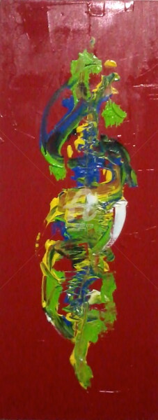 Painting titled "Chinese inspiration" by Ioshua Carvalho, Original Artwork, Acrylic