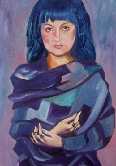 Pintura titulada "irina" por Iosef Yusupov, Obra de arte original, Oleo