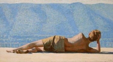 Картина под названием ""Очарованный"" - Igor Panov, Подлинное произведение искусства, Масло
