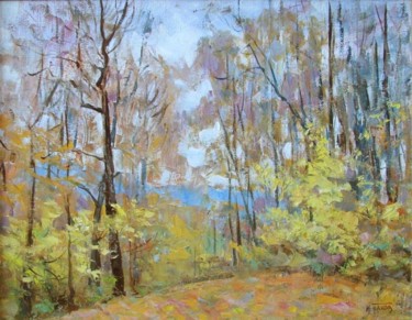Картина под названием ""Осень"" - Igor Panov, Подлинное произведение искусства, Масло