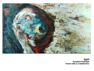 Pittura intitolato "senza titolo" da Ippolito, Opera d'arte originale