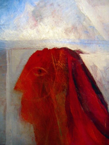 Pittura intitolato "studio in tela" da Ippolito, Opera d'arte originale