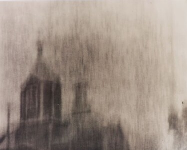 Fotografie getiteld "The old church" door Ira Kolominova, Origineel Kunstwerk, Film fotografie