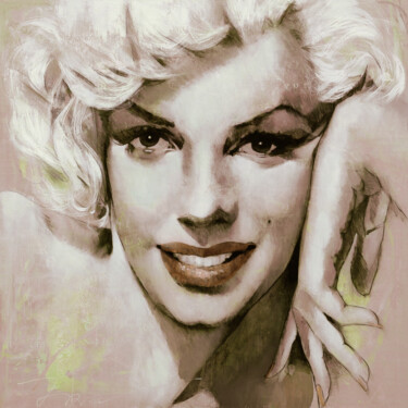 Schilderij getiteld "Marilyn 3, limited…" door Ira Tsantekidou, Origineel Kunstwerk, Anders