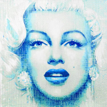 Pintura intitulada "Marilyn Dreams, lim…" por Ira Tsantekidou, Obras de arte originais, Outro