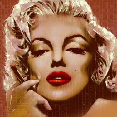 Schilderij getiteld "Marilyn, limited Ed…" door Ira Tsantekidou, Origineel Kunstwerk, Anders
