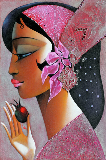 Painting titled "Carmen, limited Edi…" by Ira Tsantekidou, Original Artwork, Acrylic