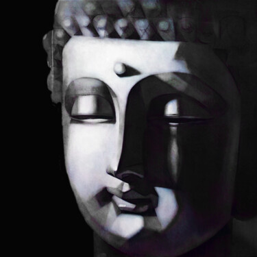 Ζωγραφική με τίτλο "Buddha Dream 2, ver…" από Ira Tsantekidou, Αυθεντικά έργα τέχνης, Ακρυλικό
