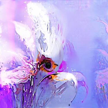 Malarstwo zatytułowany „Flower 30” autorstwa Ira Tsantekidou, Oryginalna praca, Malarstwo cyfrowe