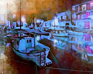 Pittura intitolato "Mallorca, Cala Figu…" da Ira Tsantekidou, Opera d'arte originale, Pittura digitale