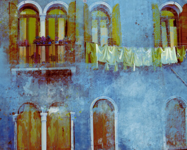 Peinture intitulée "Venice 5" par Ira Tsantekidou, Œuvre d'art originale, Peinture numérique