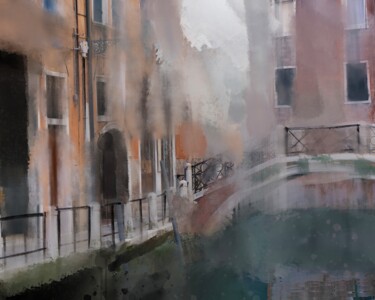 「Venice 6」というタイトルの絵画 Ira Tsantekidouによって, オリジナルのアートワーク, デジタル絵画