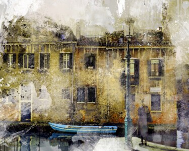 Painting titled "Venice 7" by Ira Tsantekidou, Original Artwork, Digital Painting