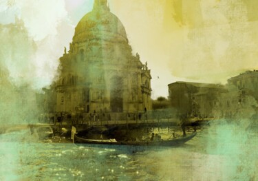 Schilderij getiteld "Venice 2" door Ira Tsantekidou, Origineel Kunstwerk, Digitaal Schilderwerk