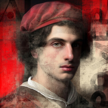 Schilderij getiteld "Renaissance Fascina…" door Ira Tsantekidou, Origineel Kunstwerk, Digitale afdruk