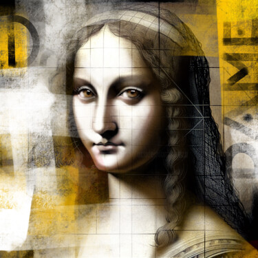 「Renaissance Fascina…」というタイトルの絵画 Ira Tsantekidouによって, オリジナルのアートワーク, デジタルプリント