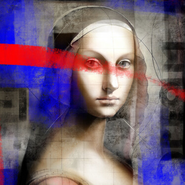 Schilderij getiteld "Renaissance Fascina…" door Ira Tsantekidou, Origineel Kunstwerk, Digitale afdruk