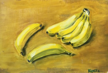 Pittura intitolato "bananas" da Iryna Karpiak, Opera d'arte originale, Olio