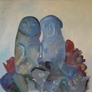 Painting titled "Duo Corsica" by Irane Perko, Original Artwork