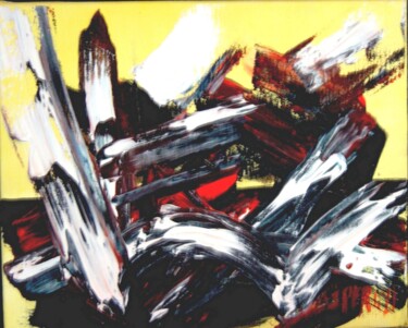 Painting titled "composition n°5" by Irane Perko, Original Artwork
