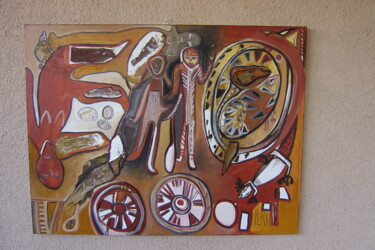 Painting titled "Alcheringa" by Irane Perko, Original Artwork