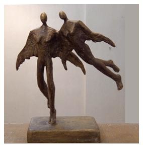 Sculpture titled "dream" by Haider Wady, Original Artwork, Metals