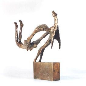 Sculpture titled "paris.jpg" by Haider Wady, Original Artwork, Metals