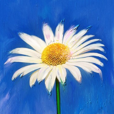 Картина под названием "chamomile.jpg" - Veronika Irbis, Подлинное произведение искусства