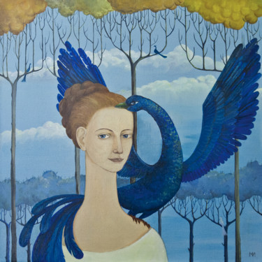 Painting titled "И снился сон мне." by Irina Mironets, Original Artwork, Oil