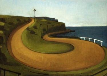 Painting titled "Coast Road" by Ireland, Original Artwork