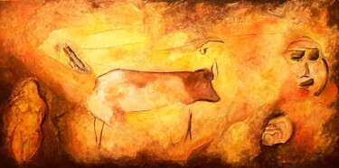 "Ancestral" başlıklı Tablo Iren'Art Painting tarafından, Orijinal sanat, Akrilik