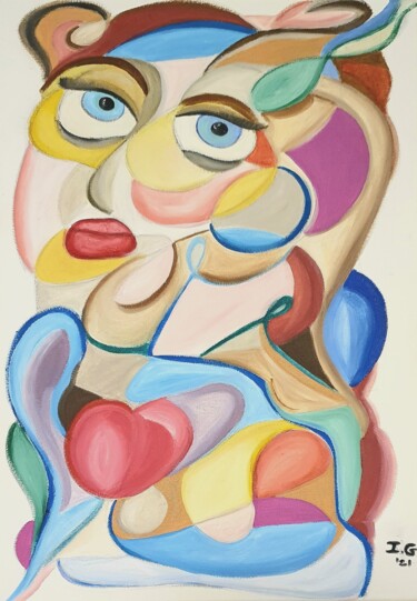Not good enough Painting titled "Not good enough" by Irena Goftman, Original Art, Oil
