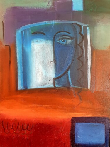 Speachless Painting titled "Speachless" by Irena Goftman, Original Art, Acrylic