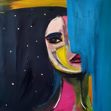 Картина под названием "Hidden" - Irena Goftman, Подлинное произведение искусства, Акрил