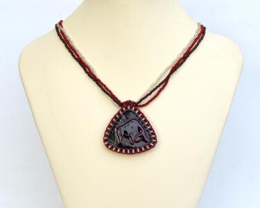 Design titled "Taurus pendant in d…" by Irena Zelickman, Original Artwork, Jewelry